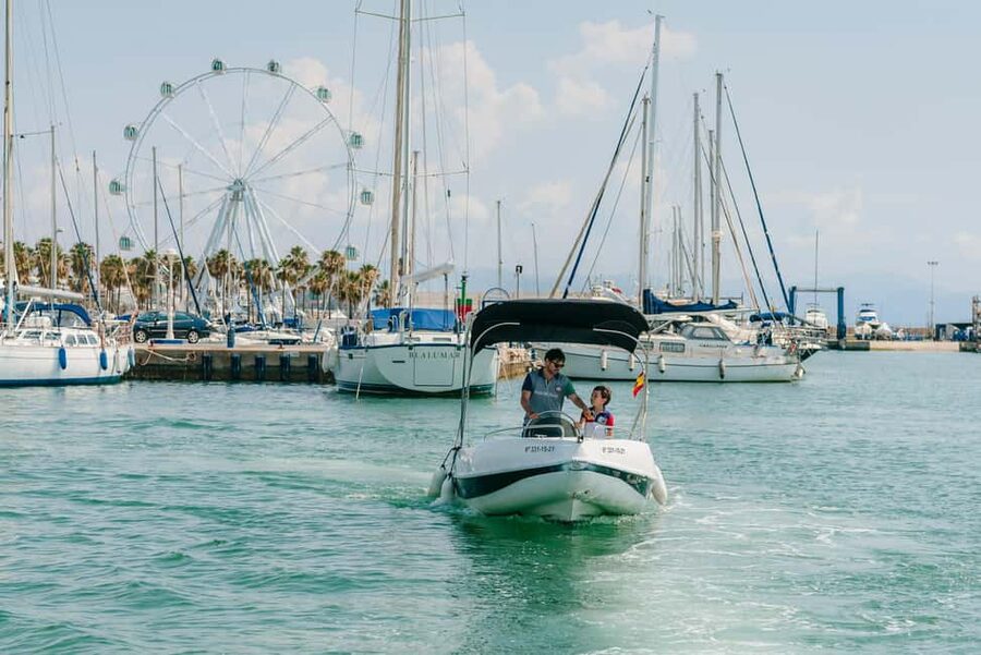 Malaga: Boat Rental without a License for Dolphin Watching - What the price includes, and what it does not