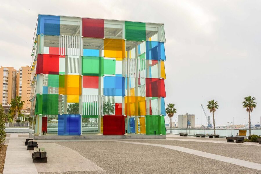 Málaga: Center Pompidou Málaga Ticket - Use the audio guide, but follow your own pace