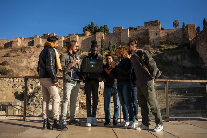 Malaga city game: Operation Mindfall - The Alcazaba as part of the puzzle route