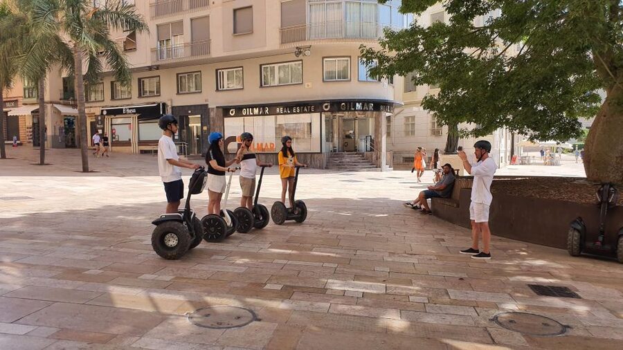 Malaga: Complete City Highlights Segway Tour - Up to Gibralfaro for the big view