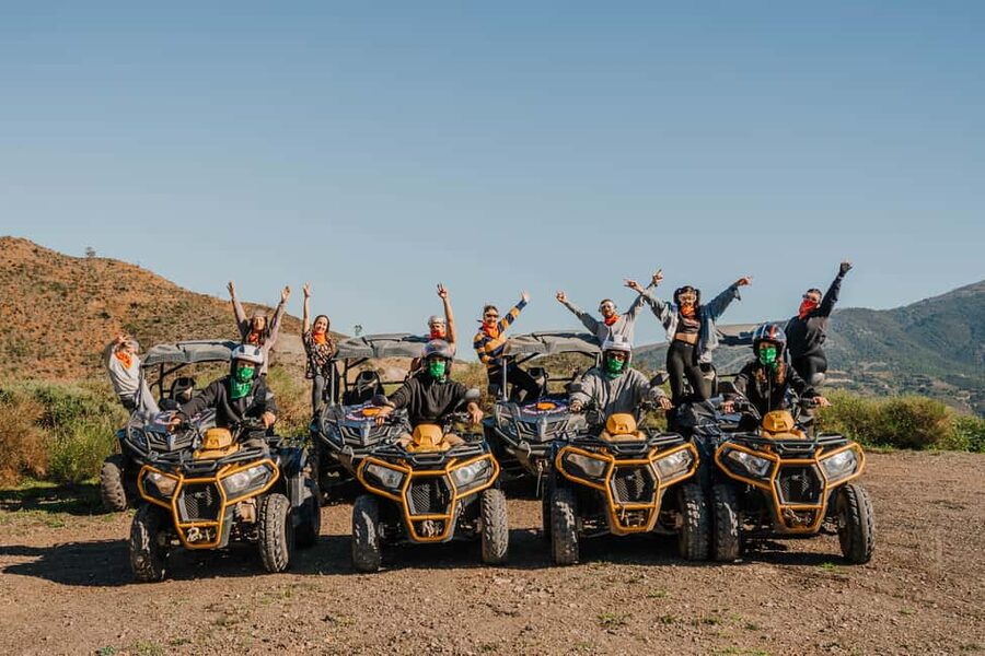 Málaga: Off-Road 2-Hour Tour by 2-Seater Quad in Mijas - Fuente del Becerril and the route back