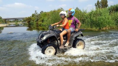 Off-Road 2-Seater Quad Tour through Land and River