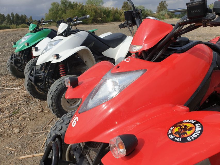 Málaga: Off-Road 2-Seater Quad Tour through Land and River - Sand, airport views and Tarajal