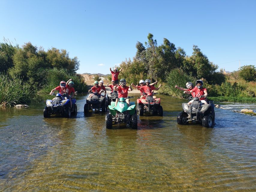 Málaga: Off-Road 2-Seater Quad Tour through Land and River - Who should book this ride?