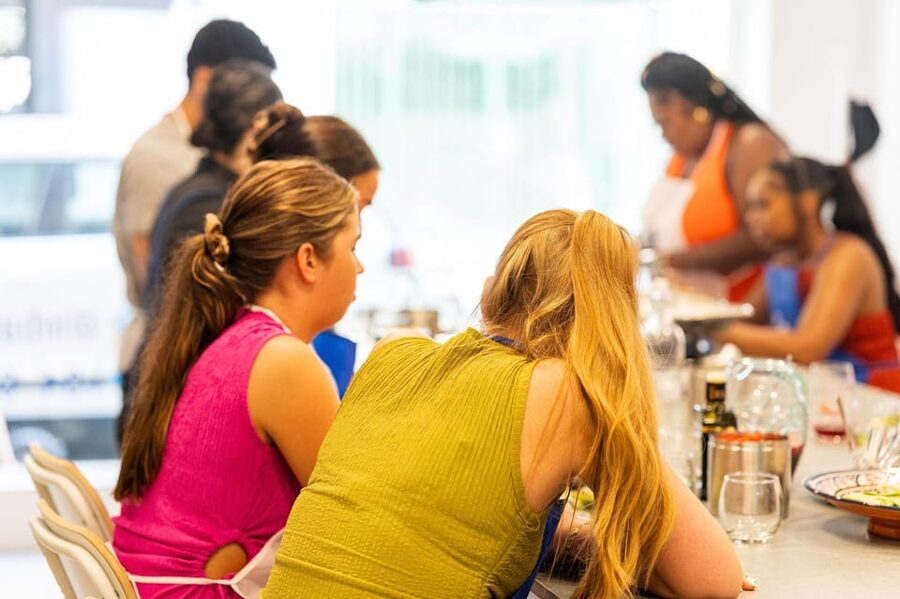Málaga: Spanish Cooking Workshop with Paella and Sangria - A meal that starts with soup and salad