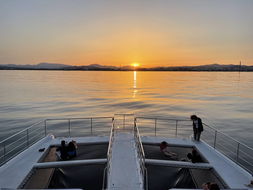 Málaga: Sunset Catamaran Trip - Leaving Málaga’s port for the open water