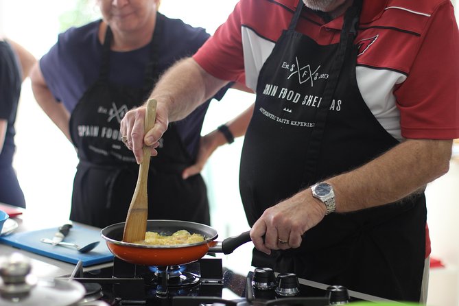 Malaga Tapas Cooking Class - Sitting down to the meal you made