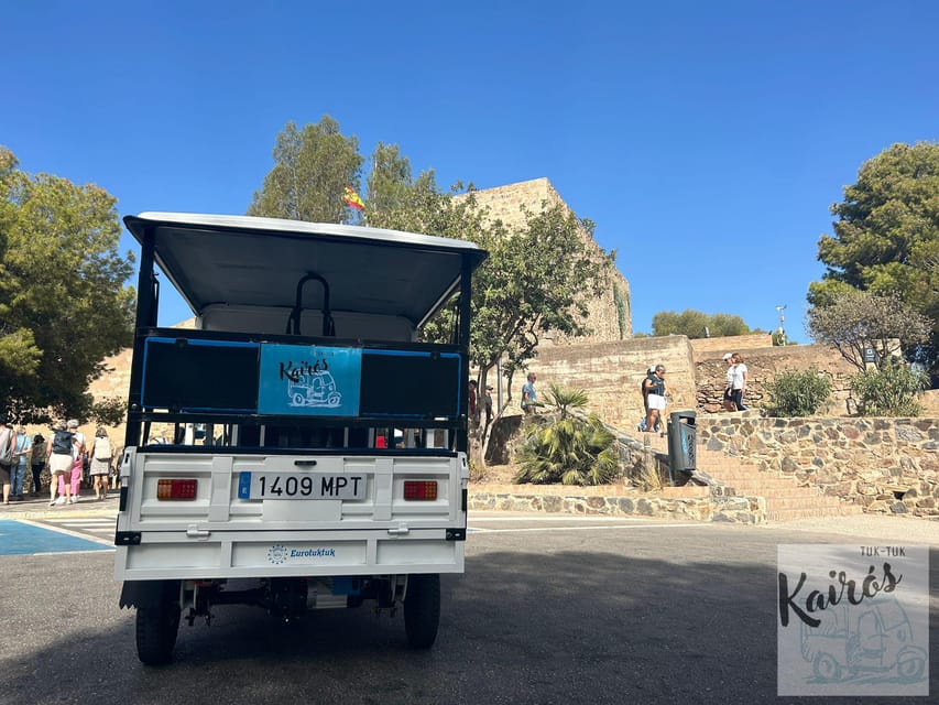 Malaga: Tuk tuk tour - From La Malagueta to the eastern shore