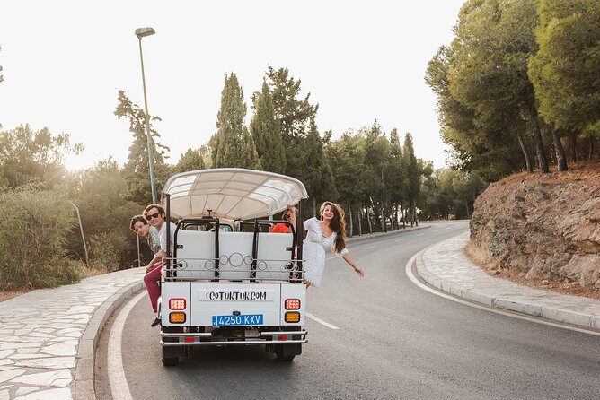 Malaga Welcome Tour with Local Guide in Eco Tuk Tuk Private - What the private ride costs, and what the price buys