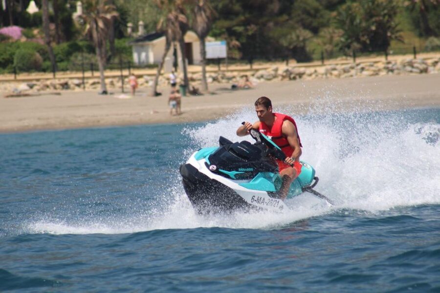Marbella: Jet Ski at the Golden Mile - A quick ride with a different view of Marbella