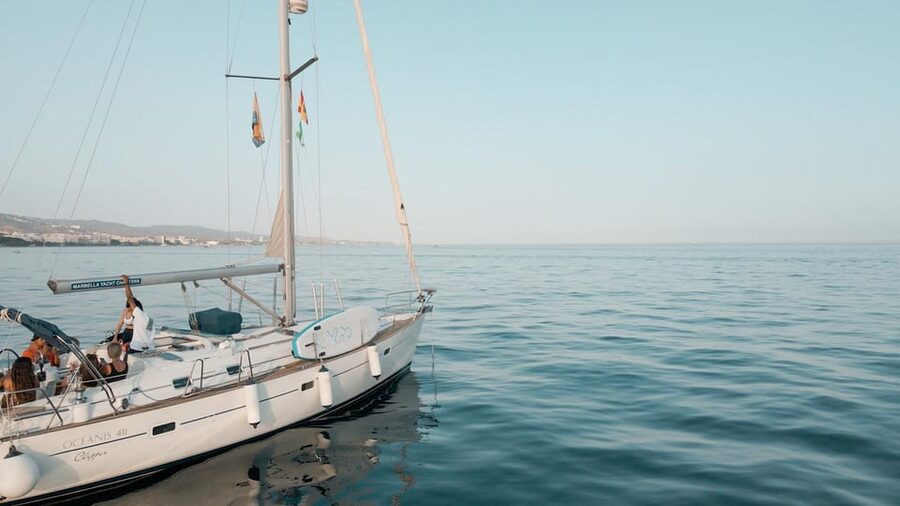 Marbella: Private Sailing Yacht Charter with Skipper - Sailing, Swimming, and Time on the SUP