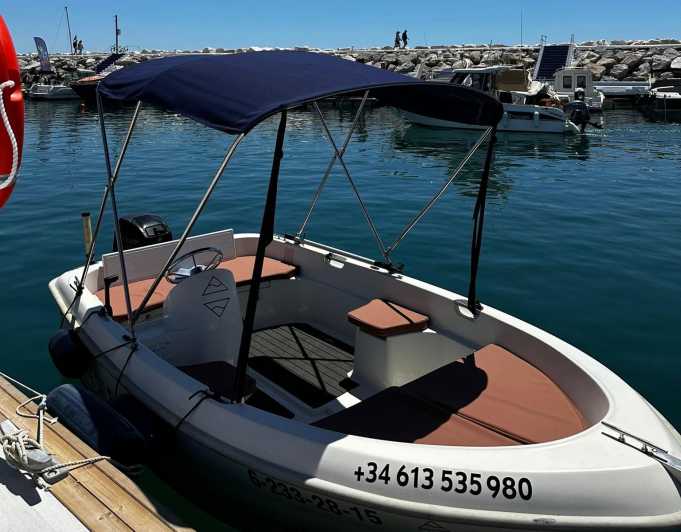 Marbella: Puerto Banús Boat Rental with No License Needed - Setting up your own small boat day