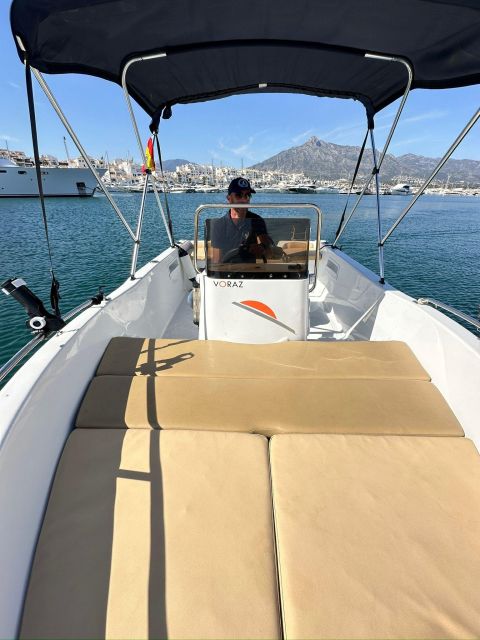 Marbella: Self-Drive Boat Rental - Dolphin watching, with realistic expectations