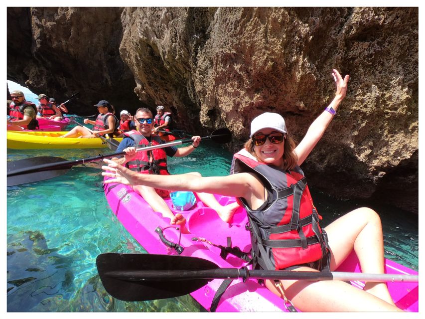 Nerja: Cliffs of Maro-Cerro Gordo Guided Kayak Tour - Starting from Maro Beach