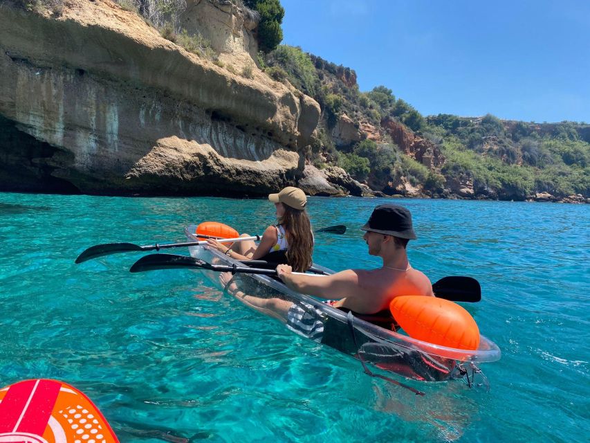 Nerja: Free Kayak Route along the cliffs of Nerja and Maro - What to bring and what the rental covers