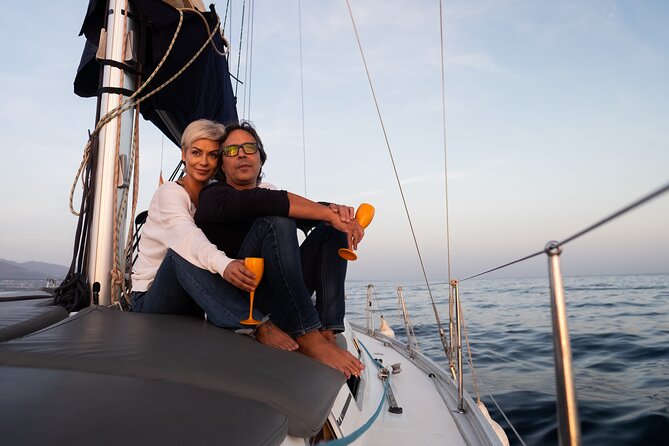 Sunset Sailing along the Marbella coast from Puerto Banus - The coast, the light and the chance of dolphins